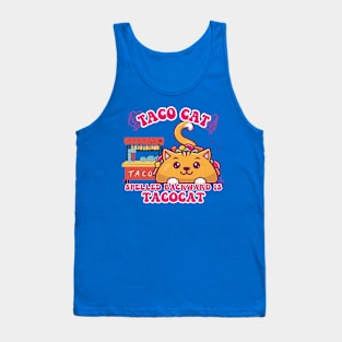 Taco cat Tank Top